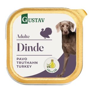 DOG GUSTAV PATE PAVO 300 gr.